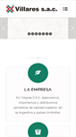 Mobile Screenshot of alimentosvillares.com.ar