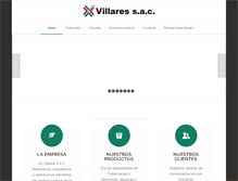 Tablet Screenshot of alimentosvillares.com.ar